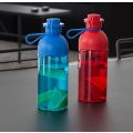LEGO hydration bottle 0,5 l - transparent drikkedunk Bright Red